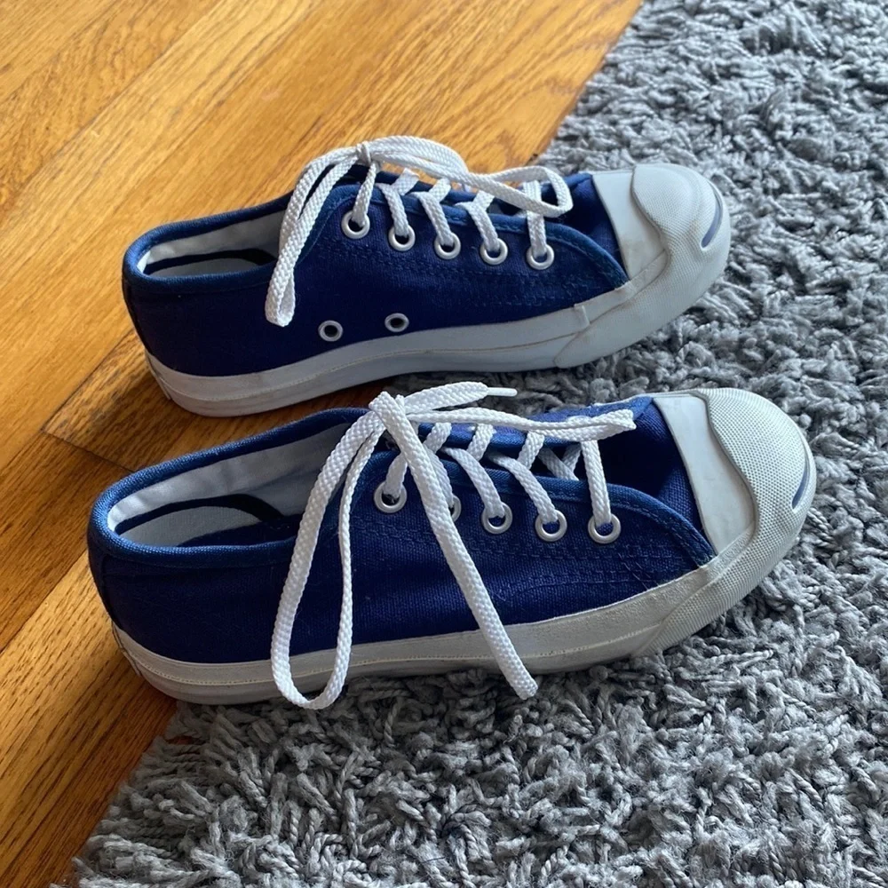 Converse Jack Purcell Blue Sneakers Size 13.5